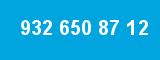 932 650 87 12